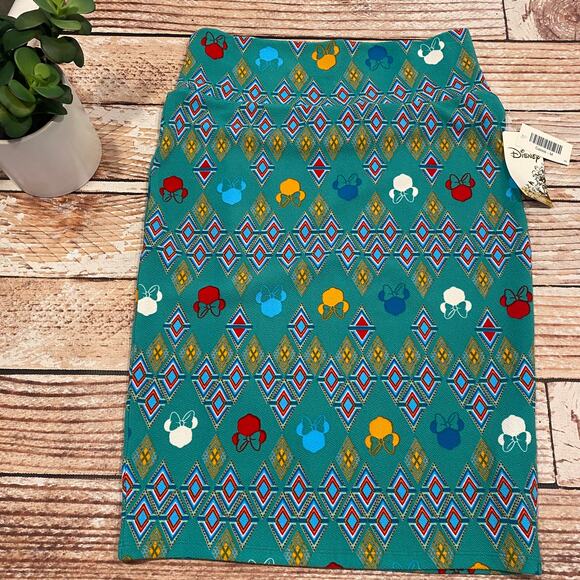NEW LulaRoe Disney Mickey Mouse pencil skirt - Picture 1 of 6